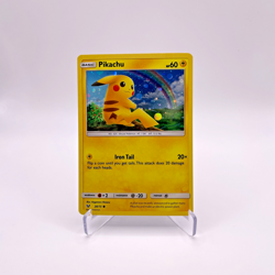 Pokemon TCG Pikachu 28/73 Cosmos Holo Sun & Moon Base Set - Image 4