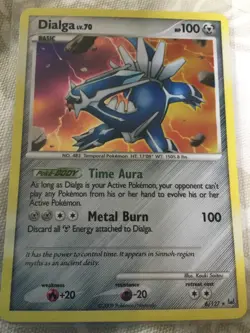 2009 Pokemon Diagla 6/127 holo Platinum - Image 1