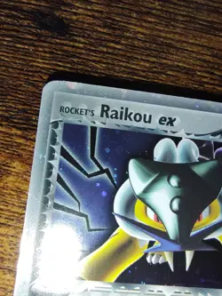 Rocket's Raikou Ex 108/107 Secret Rare Ultra Rare Pokemon Ex Deoxys - Image 4