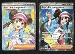 Pokemon Perfect Order Rosa's Encouragement SIR 123/088 + Ultra Rare 114/088 - Image 1