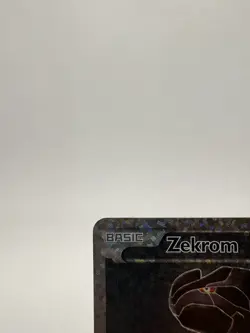 Zekrom 114/114 Black & White Pokemon TCG Card Full Art Holo Rare Holofoil - MP - Image 2