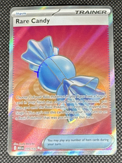 Pokemon TCG - Rare Candy 175/132 Me01: Mega Evolution Holo Full Art NM - Image 1
