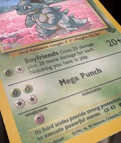 Nidoqueen Holo 7/64 Jungle Unlimited Vintage Pokemon WOTC MP - Image 5