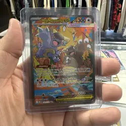Pokemon Mega Kangaskhan EX Full Art Special Illustration Rare Holo 182/132 TCG - Image 1
