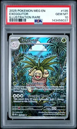 Exeggutor 135 - PSA 10 - Pokemon Meg En-Mega Evolution - GEM MT - Image 1