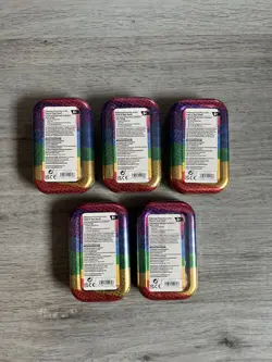 Pokemon TCG Mega Evolution Ascended Heroes Mini Tins x 5 - Brand New & Sealed ✅ - Image 2