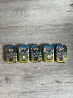 Pokemon TCG Mega Evolution Ascended Heroes Mini Tins x 5 - Brand New & Sealed ✅ - Image 4