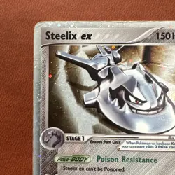 Steelix EX Unseen Forces HOLO Pokemon TCG 109/115 HP Raw Ungraded - Image 2