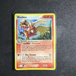 Blaziken 5/108 Power Keepers Holo Rare Vintage Pokemon TCG - Image 1