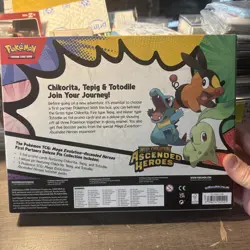 POKEMON ASCENDED HEROES FIRST PARTNERS DELUXE PIN COLLECTION BOX FACTORY SEALED - Image 4