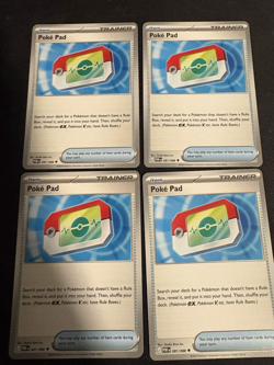 4x Total - Pokepad 081/088 - Pokemon Trainer Perfect Order NM, Unplayed - Image 1