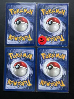 Pokemon TCG Lot of 4 Vintage WOTC trainer Rare Non Holo - Image 2
