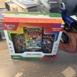POKEMON FIRST PARTNER ILLUSTRATION COLLECTION SERIES 1 BOX NEW FACTORY SEALED - Image 2