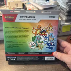 POKEMON FIRST PARTNER ILLUSTRATION COLLECTION SERIES 1 BOX NEW FACTORY SEALED - Image 3