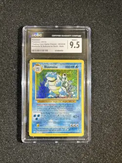 2023 Pokemon Blastoise HOLO 003/034 MINT+ CGC 9.5 🤩 - Image 1