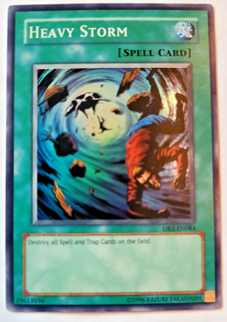 YuGiOh TCG: Heavy Storm DB2-EN084 Near Mint (NM) - Image 1