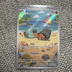 Dwebble - Pokemon Card TCG - Black Bolt - Illustration Rare - 129/086 - Image 1