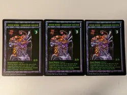 Adam Bomb Legendary Rocker Shadowrun CCG Promo Card 3 available - Image 1