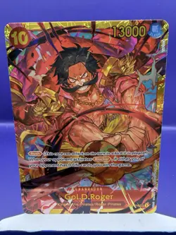 GOL D. ROGER - One Piece TCG OP09-118 - SEC Secret Rare - Emperors - Image 1