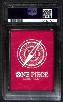 One Piece Nefeltari Vivi Alternate Art OP04-001 PSA 10 - Image 2