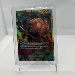 Roronoa Zoro OP06-118 SEC Secret Rare Full Art - One Piece Wings of The Captain - Image 1