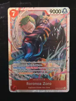 One Piece Roronoa Zoro EB04-007 SR ENGLISH OP15 - Image 1