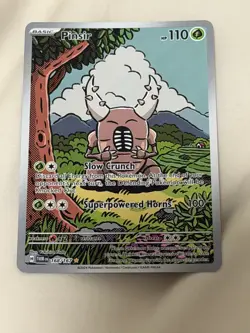 Pinsir Pokemon Twilight Masquerade 168/167 Illustration Rare Near Mint - Image 1