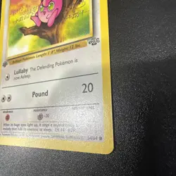 Pokemon Card Jigglypuff (54/64) 1st Edition Jungle Set 1999 WOTC - Image 3