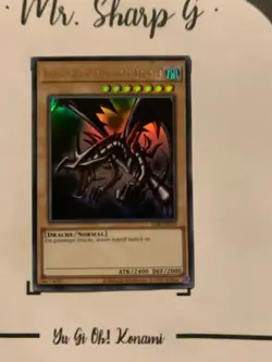 ROTAUGIGER SCHWARZER DRACHE - LOB-DE070 DEUTSCH Yu-Gi-Oh! CARD ULTRA RARE *PV - Image 2