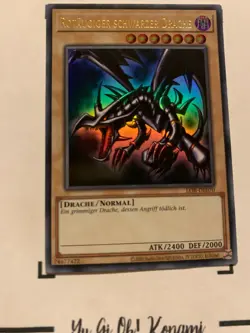 ROTAUGIGER SCHWARZER DRACHE - LOB-DE070 DEUTSCH Yu-Gi-Oh! CARD ULTRA RARE *PV - Image 5