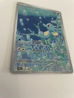 Pokemon TCG Horsea Shrouded Fable Holo Illustration Card 067/064 - Image 2