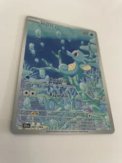 Pokemon TCG Horsea Shrouded Fable Holo Illustration Card 067/064 - Image 4