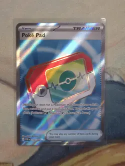 Poke Pad 113/088 Full Art Pokemon Perfect Order Trainer Item Card - Image 1