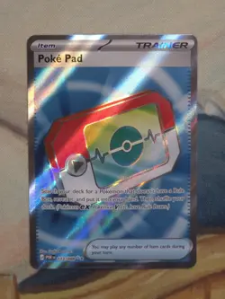Poke Pad 113/088 Full Art Pokemon Perfect Order Trainer Item Card - Image 3