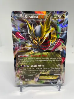 Giratina EX - 57/98 - Pokemon Ancient Origins XY Ultra Rare Card HP - Image 1