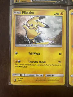 Pikachu Promo Pokemon Card Lot Of 6 - Conditions Vary From NM To HP - See Photos - Image 3