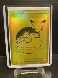 Pokemon TCG Poke Ball SWSH146 Sword & Shield Promo Foil Trainer Card - Image 1