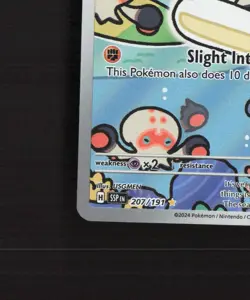 Clobbopus 207/191 Surging Sparks Full Art Ultra Rare Holo Pokemon Card NM - Image 5