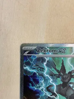 Pokemon Black Bolt Zekrom EX TCG Special Illustration Rare Card 166/086 - Image 2