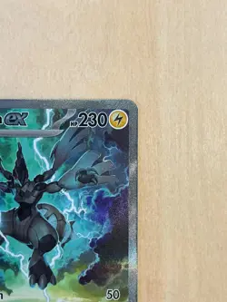 Pokemon Black Bolt Zekrom EX TCG Special Illustration Rare Card 166/086 - Image 3