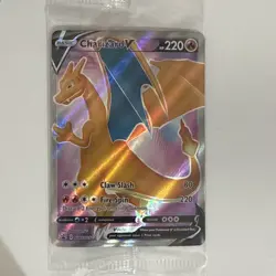 Pokemon TCG Charizard V SWSH050 Sword & Shield Promo Card Holo Sealed - Image 2