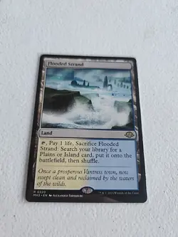 MTG Flooded Strand (Rare) Modern Horizons 3 N/M #M52 - Image 1