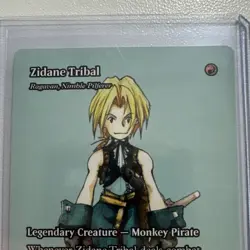 Magic: The Gathering Zidane Tribal Legendary Creature FFIX Final Fantasy - Image 3