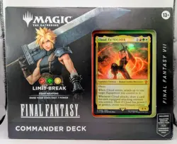 Magic The Gathering Final Fantasy VII Commander Deck CLOUD Limit Break MTG FF - Image 1