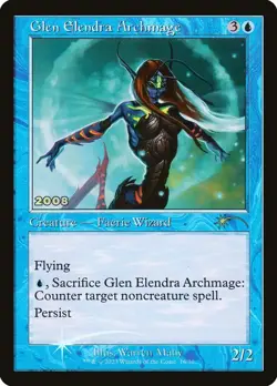 Glen Elendra Archmage: MtG Magic the Gathering 30th Anniversary Play Promo FOIL - Image 1