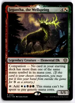 Jegantha, the Wellspring NM ECC Commander: Lorwyn Eclipsed MTG - Image 1