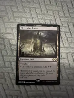 Phyrexian Tower Ultimate Masters Magic: The Gathering Near Mint Condition - Image 1