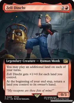 Zell Dincht (Extended Art) [FIN - 468] - NM [Normal] TCG MTG - Image 1