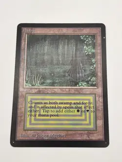 Magic The Gathering - MTG - Bayou - Collectors' Edition - Clipped DMG - Image 1