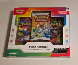 Pokemon TCG First Partner Illustration Collection Series 1 Sealed Box New - Image 1